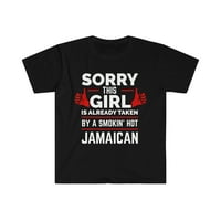 Девојка Веќе земена од жешка Јамајканска Сродна Душа Унисе Маица С-3ХЛ Јамајка